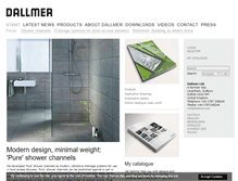 Tablet Screenshot of dallmer.com